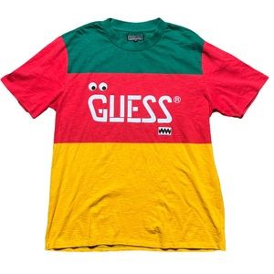Guess t shirt j balvin collection NWOT